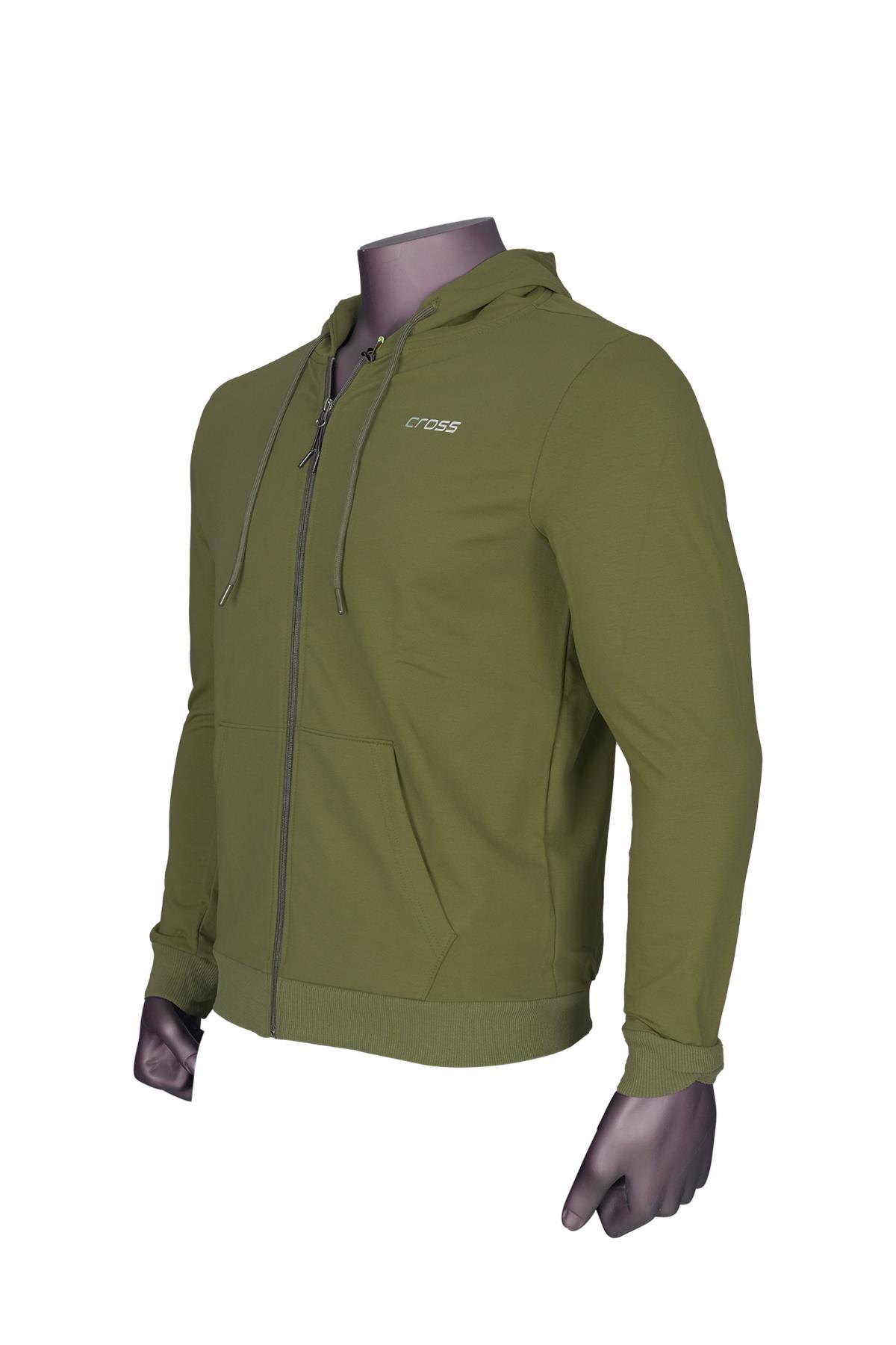 Cross Erkek Fermuarlı Sweat