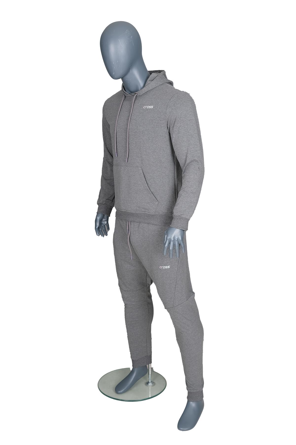 Cross Erkek Kapşonlu Sweat