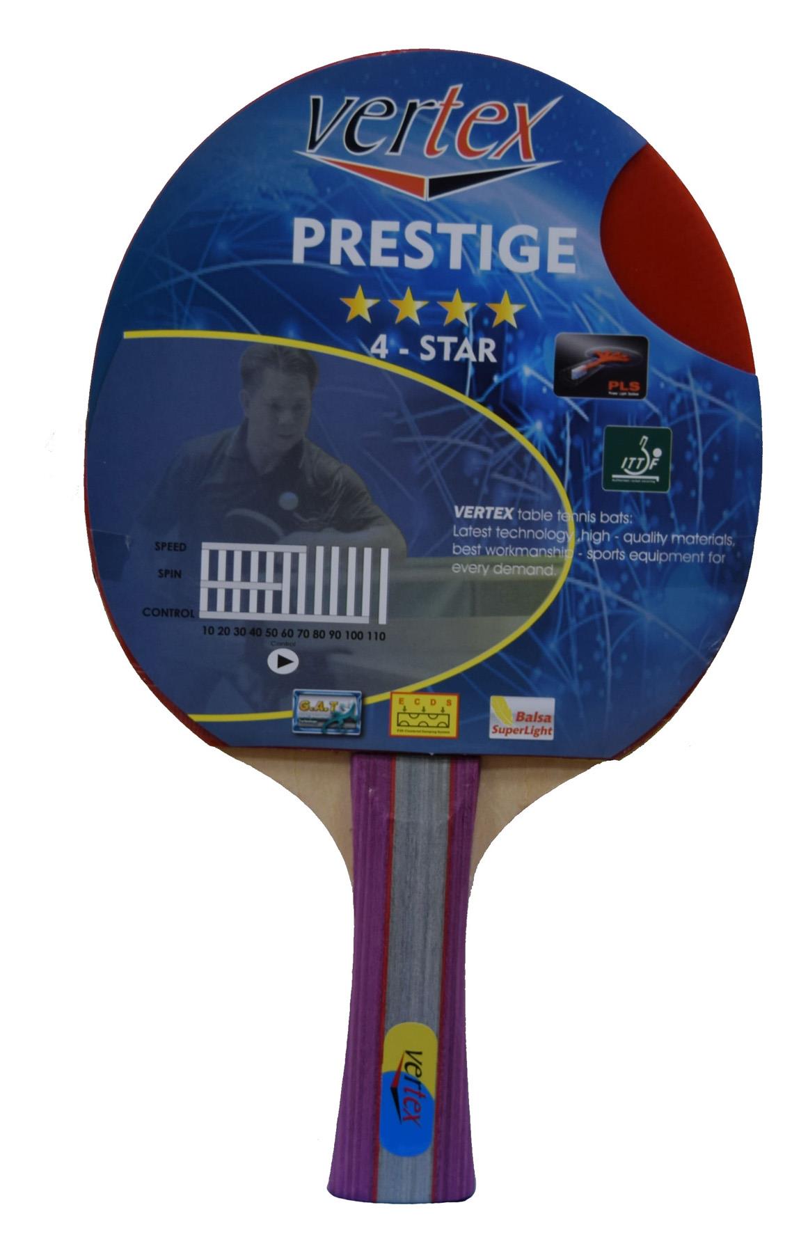 Vertex Prestige Masa Tenisi Raketi 4 Star