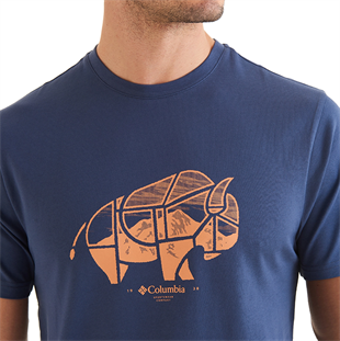 Columbia CSC M Range Roamer Outdoor SS TEE Erkek Tshirt