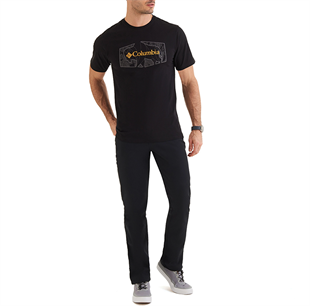 Columbia Csc M Roam Hex Graphıc Ss Tee Erkek Tshirt