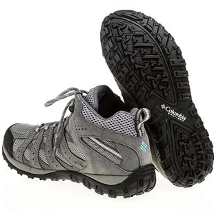 Columbia Redmond Mid Waterproof Kadın Gri Outdoor Ayakkabı