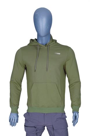 Cross Erkek Kapşonlu Sweat