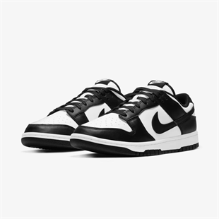 Nıke Dunk Low Retro Erkek Siyah Beyaz Spor Ayakkabı