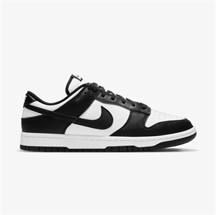 Nıke Dunk Low Retro Erkek Siyah Beyaz Spor Ayakkabı