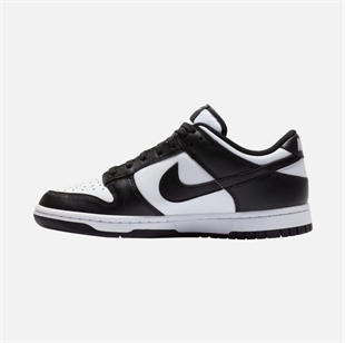 Nıke Dunk Low Retro Kadın Siyah Beyaz Spor Ayakkabı