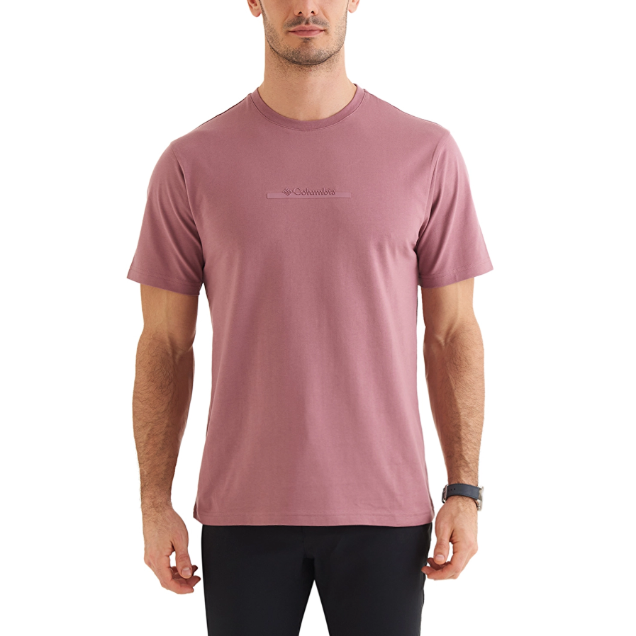 COLUMBİAColumbia CSC M BAR SPLIT GRAPHIC SS TEE ERKEK T-SHİRT