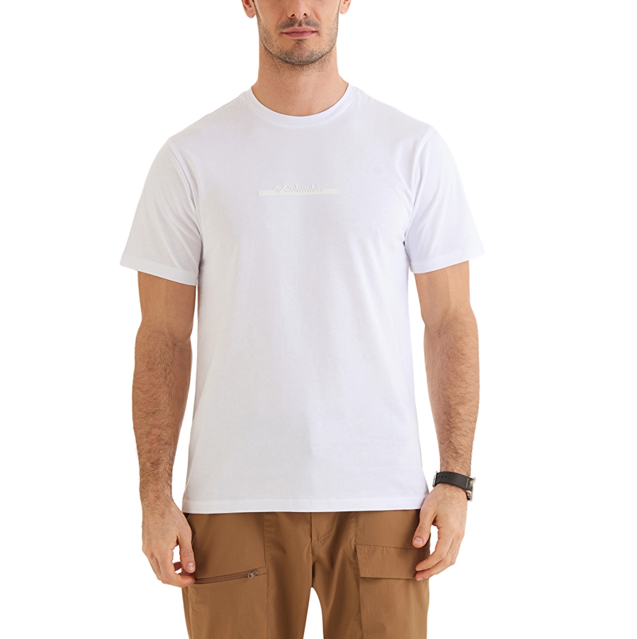 COLUMBİAColumbia CSC M BAR SPLIT GRAPHIC SS TEE ERKEK T-SHİRT