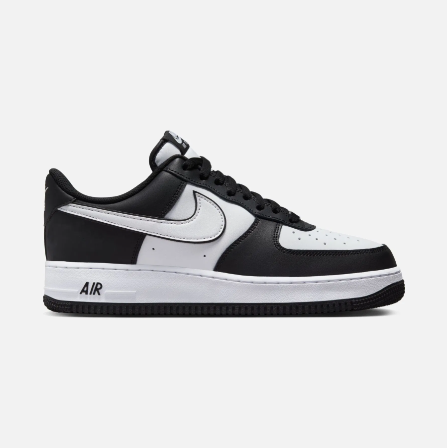 NIKENıke Aır Force 1'07 Erkek Siyah Beyaz Spor Ayakkabı