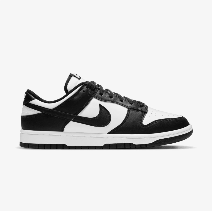 NIKENıke Dunk Low Retro Erkek Siyah Beyaz Spor Ayakkabı