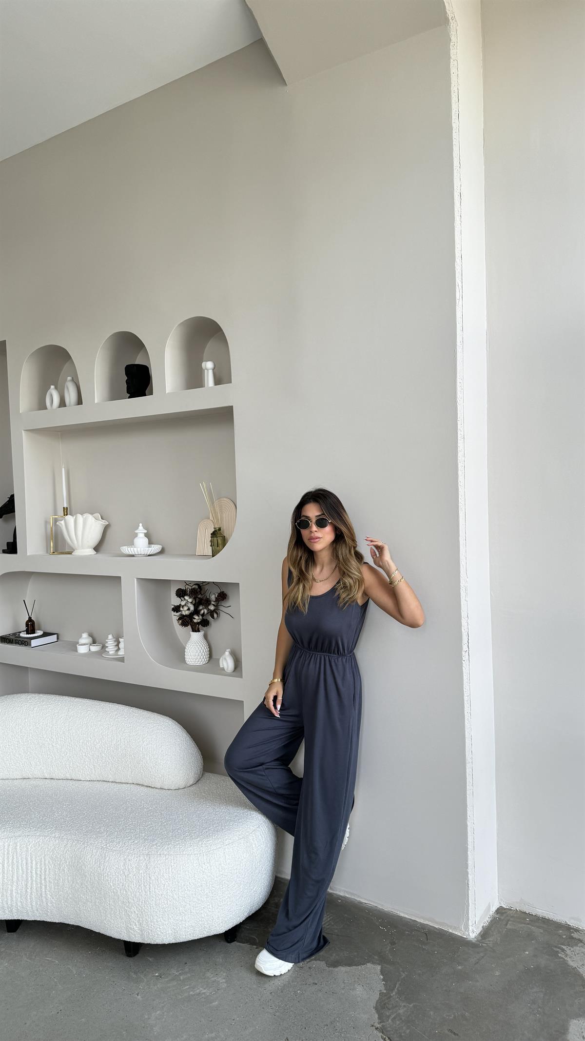 Antrasit Basic Modal Tulum