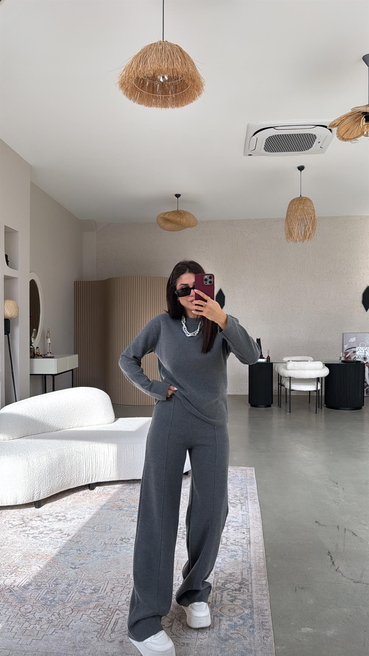 Antrasit Çımalı Selanik Takım