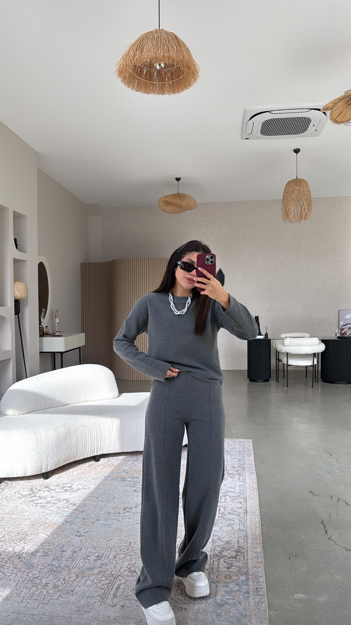 Antrasit Çımalı Selanik Takım