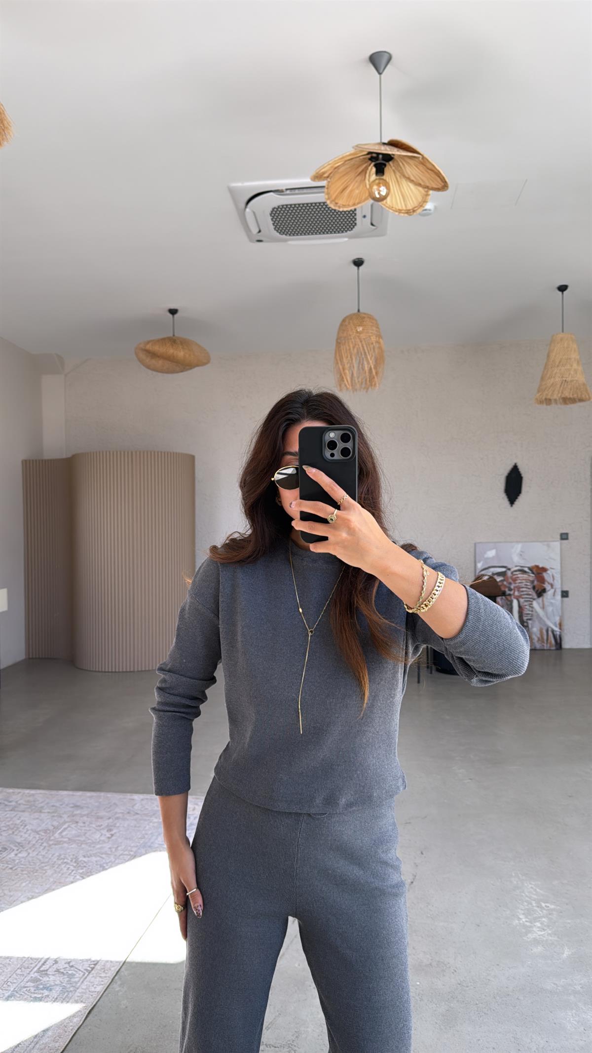 Antrasit Fitilli Takım