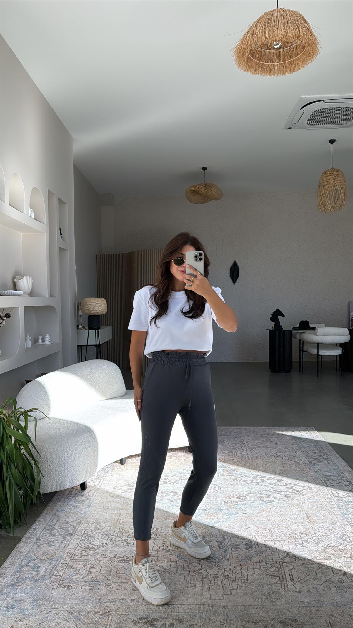 Antrasit Paça Pensli Scuba Pantolon