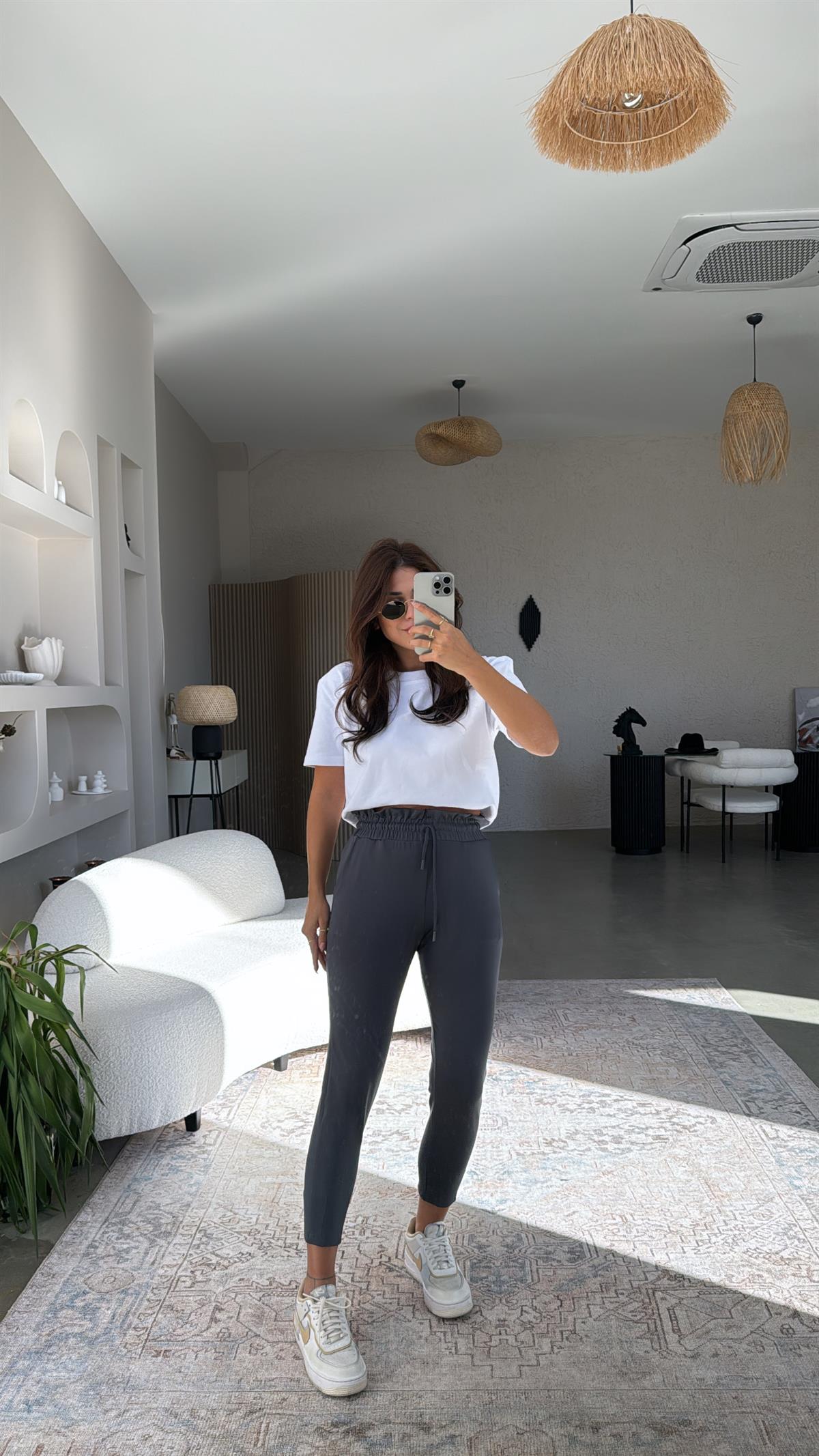 Antrasit Paça Pensli Scuba Pantolon