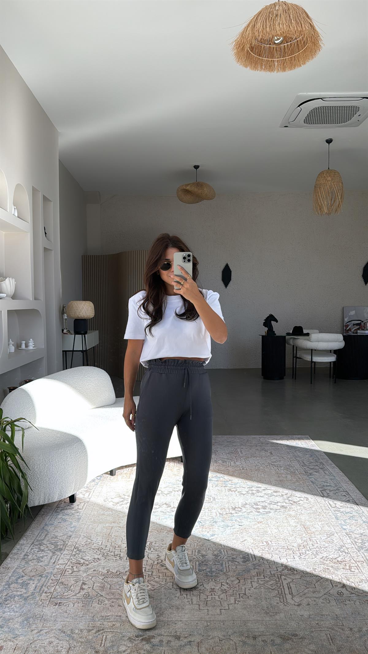 Antrasit Paça Pensli Scuba Pantolon