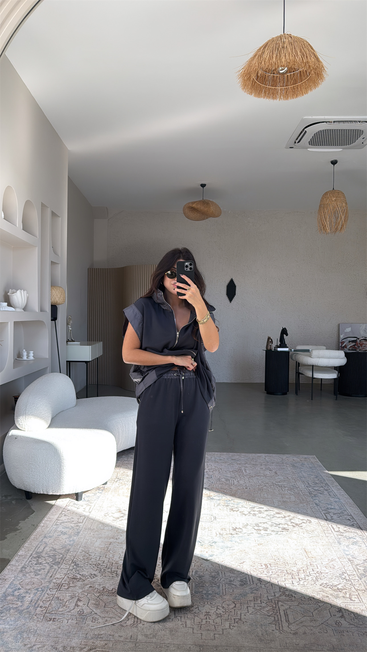 Antrasit Paraşüt Kumaş Detaylı Marka Model Takım