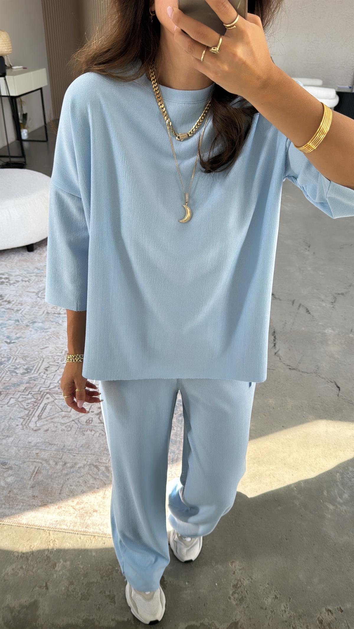 Bebe Mavi Baharlık Takım