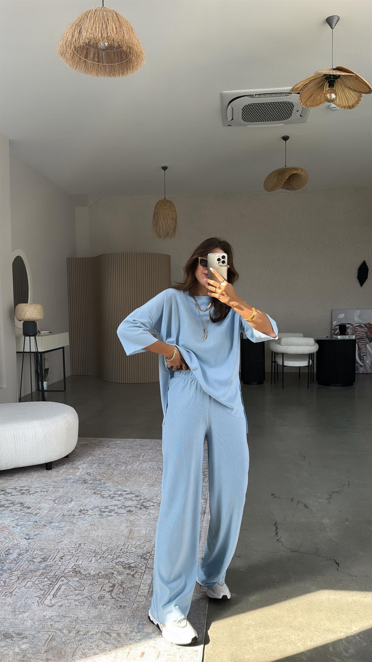 Bebe Mavi Baharlık Takım