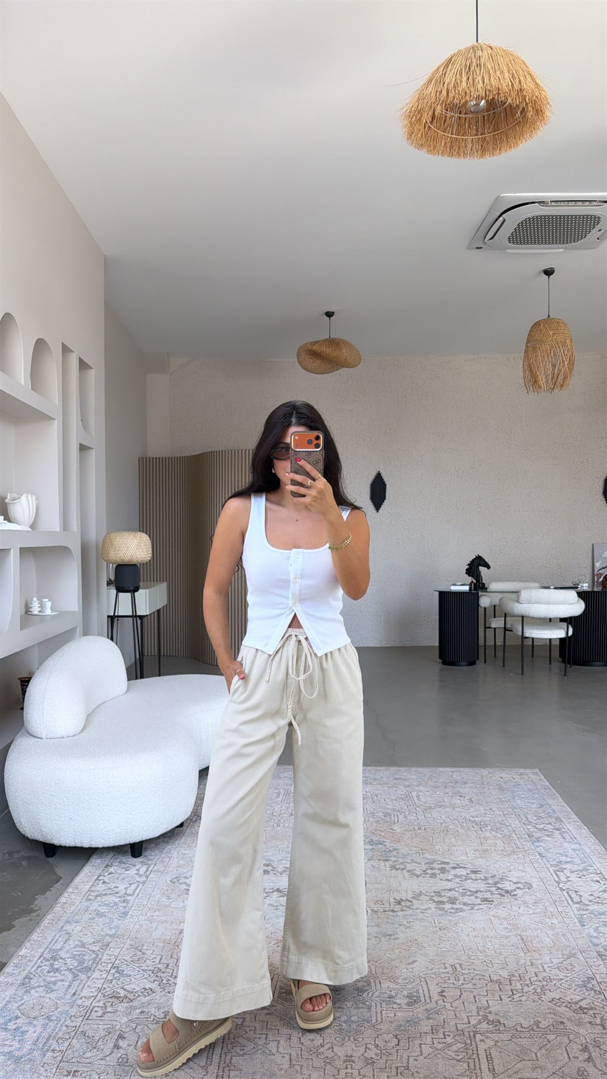 Bej Gabardin Cs Orijinal Pantolon
