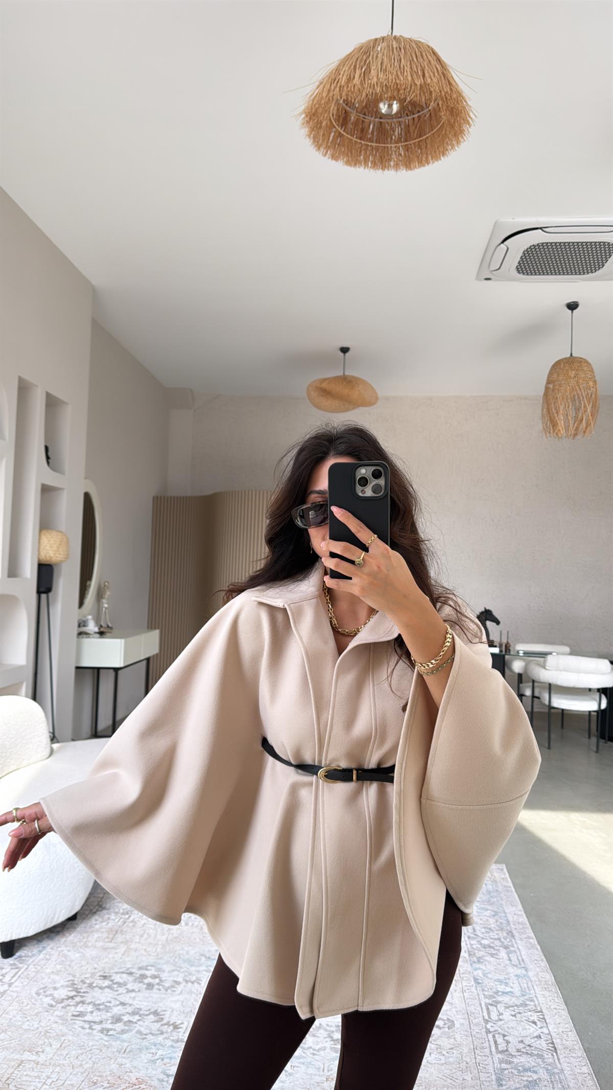 Bej Kemerli Kaşe Panço