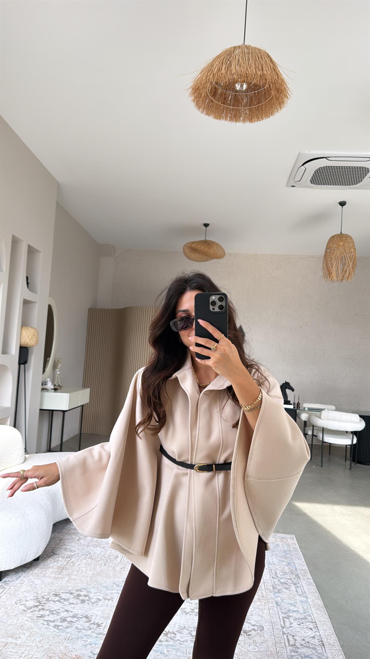 Bej Kemerli Kaşe Panço