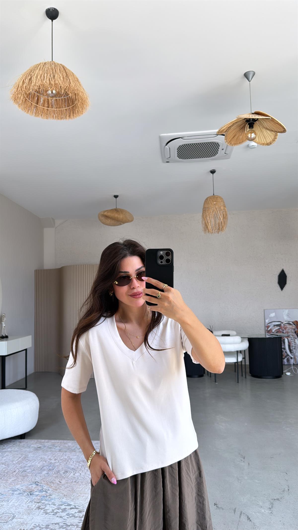 Bej V Yaka Salaş Bluz