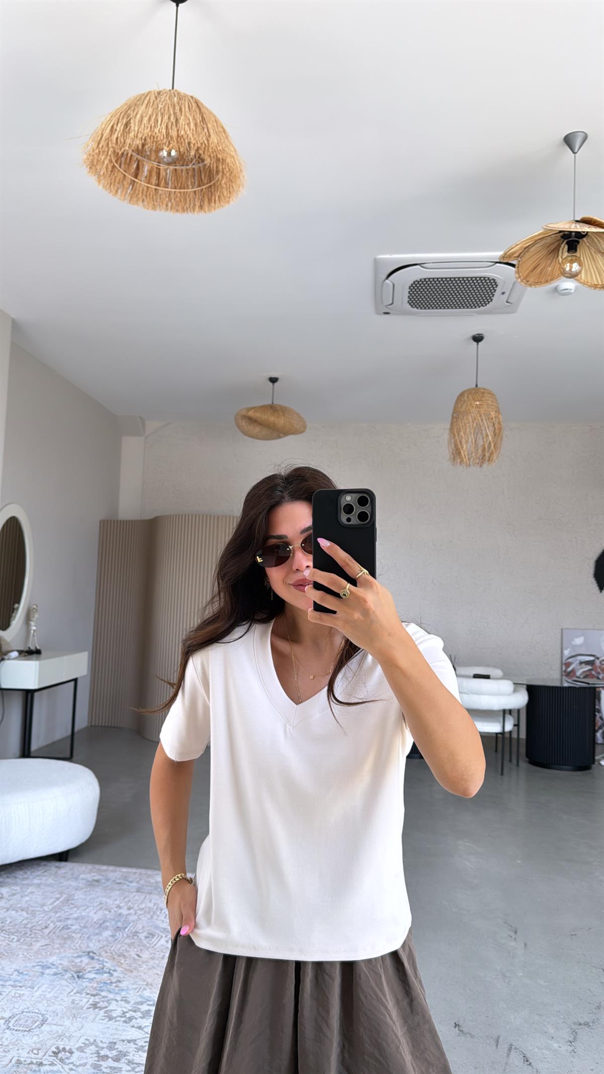 Bej V Yaka Salaş Bluz