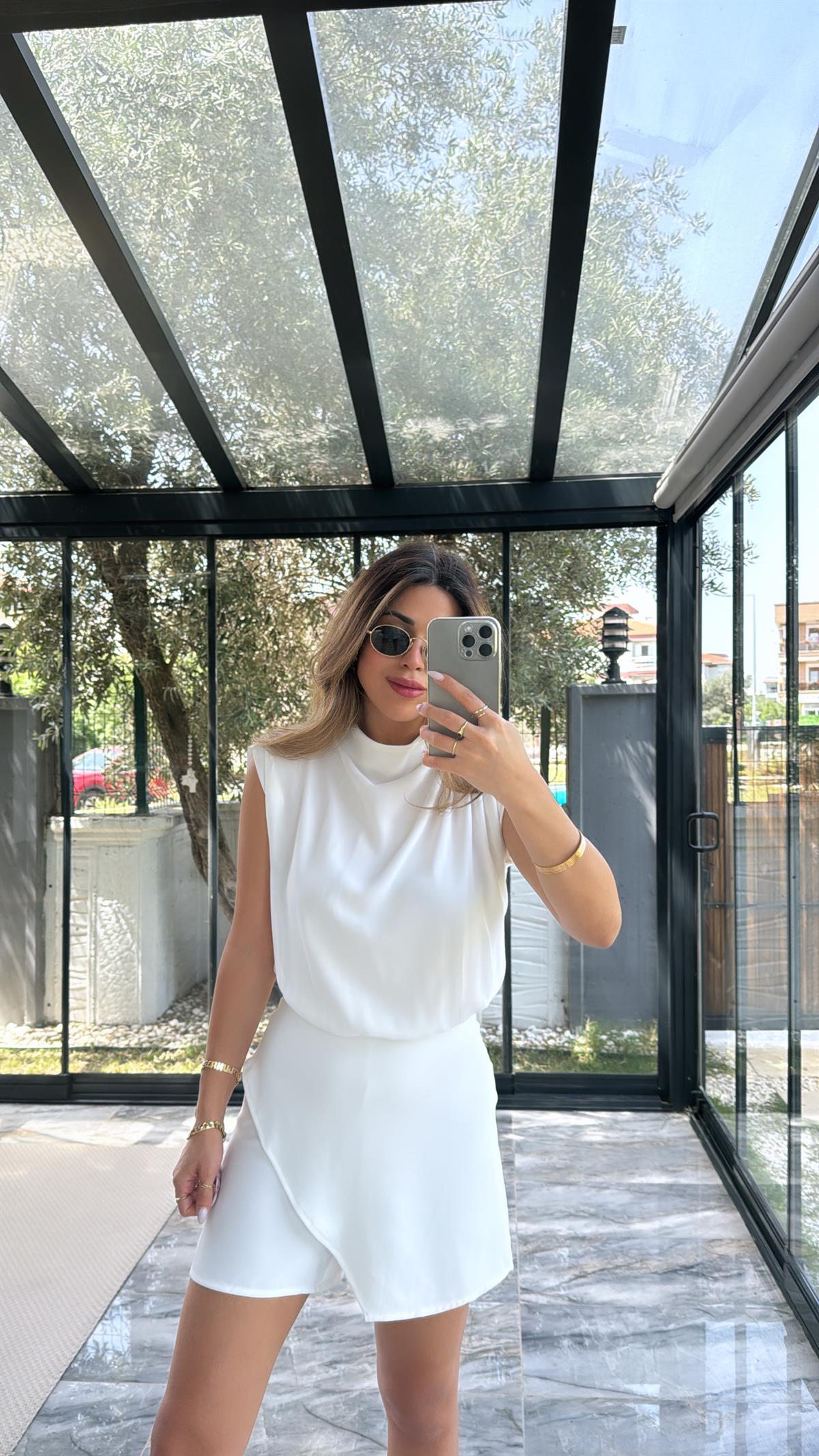 Beyaz ZR Model Tulum