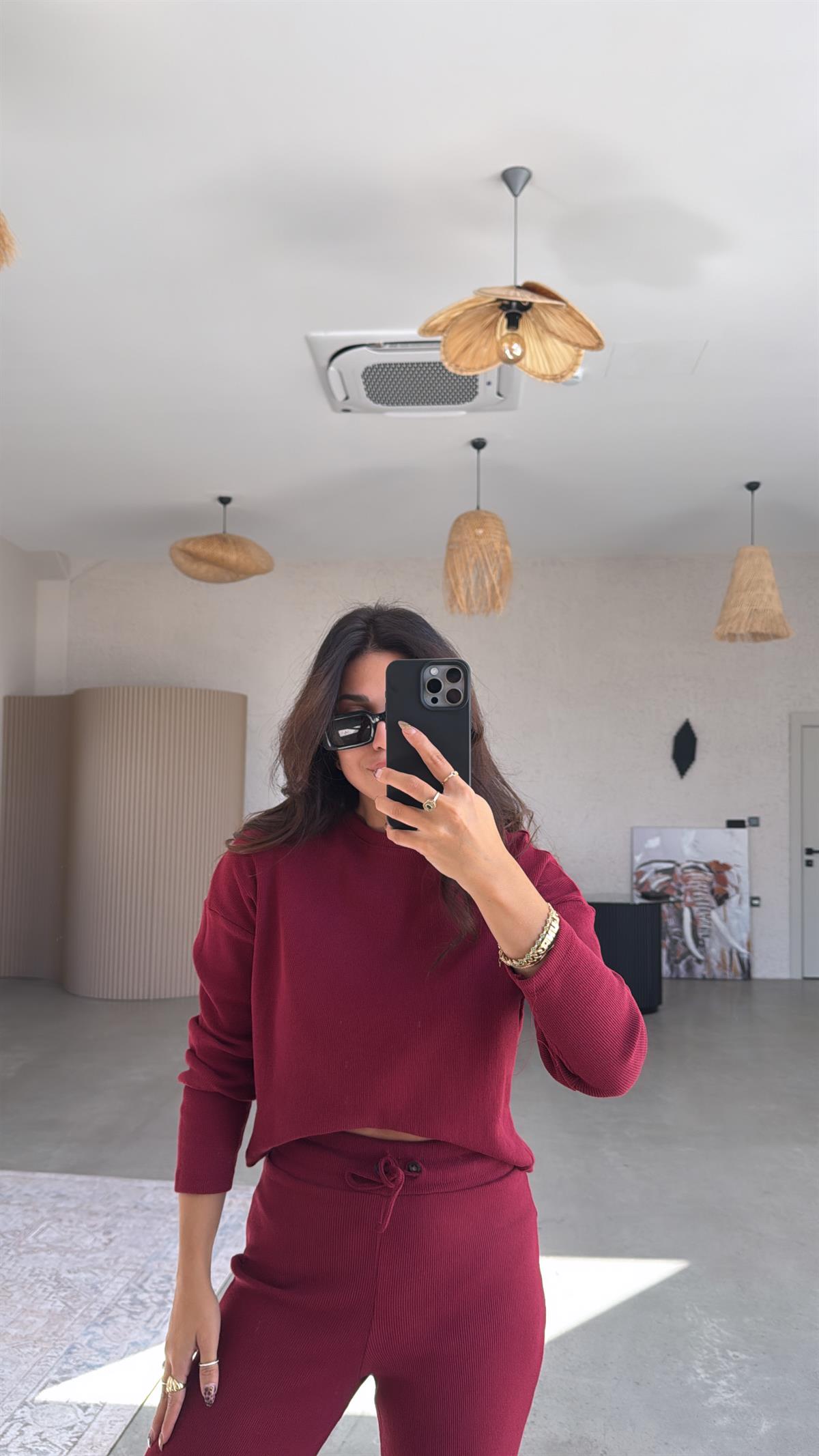 Bordo Fitilli Takım