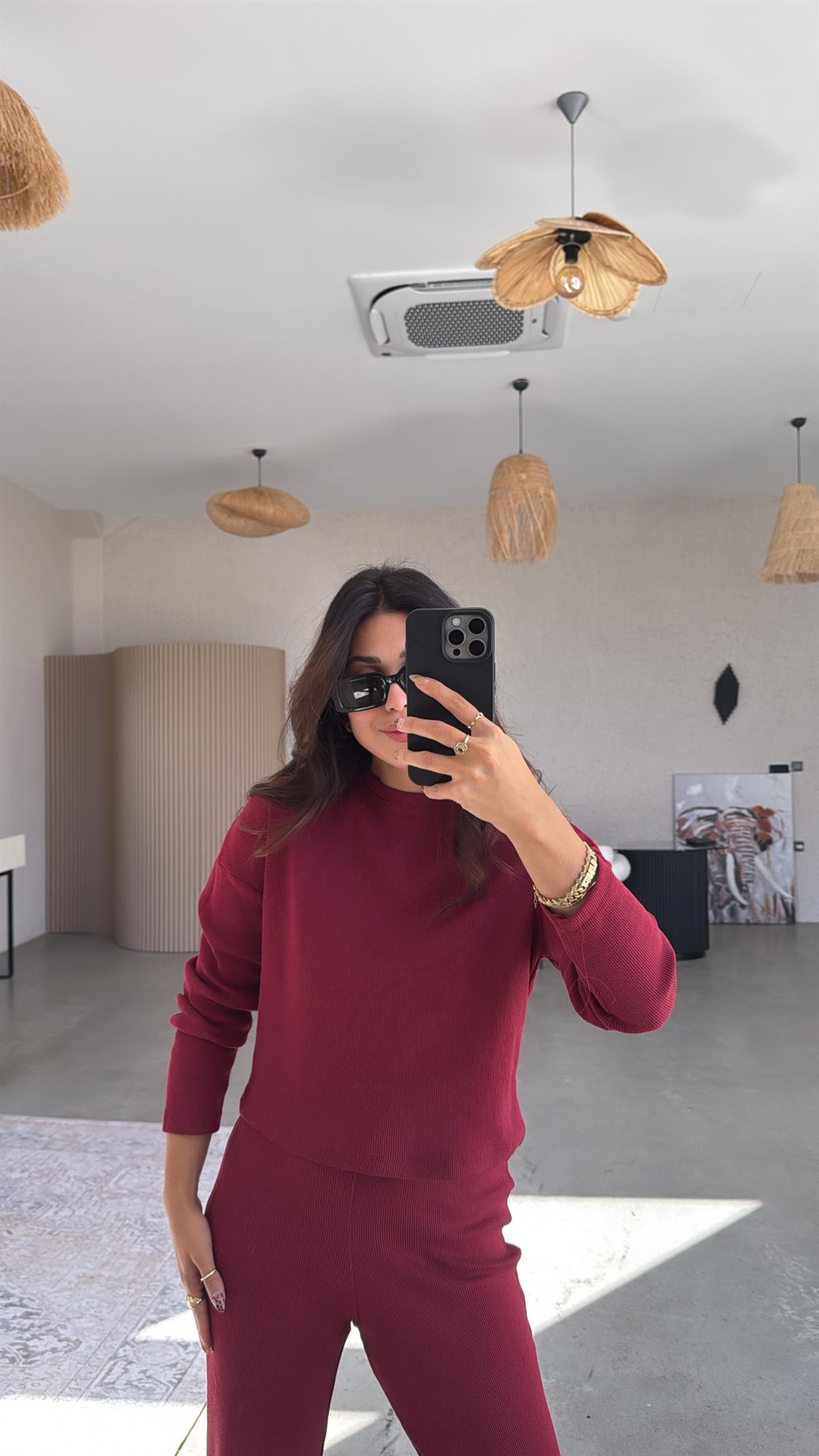 Bordo Fitilli Takım