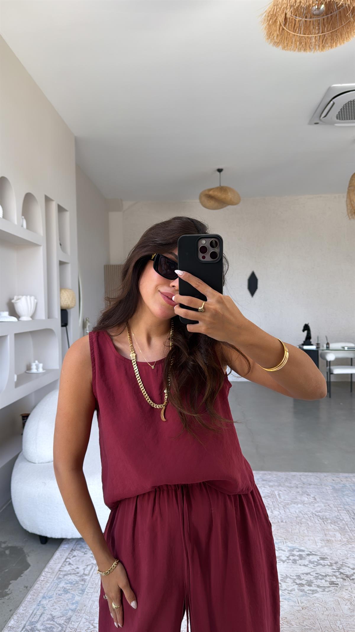 Bordo Tensel Cepli Takım