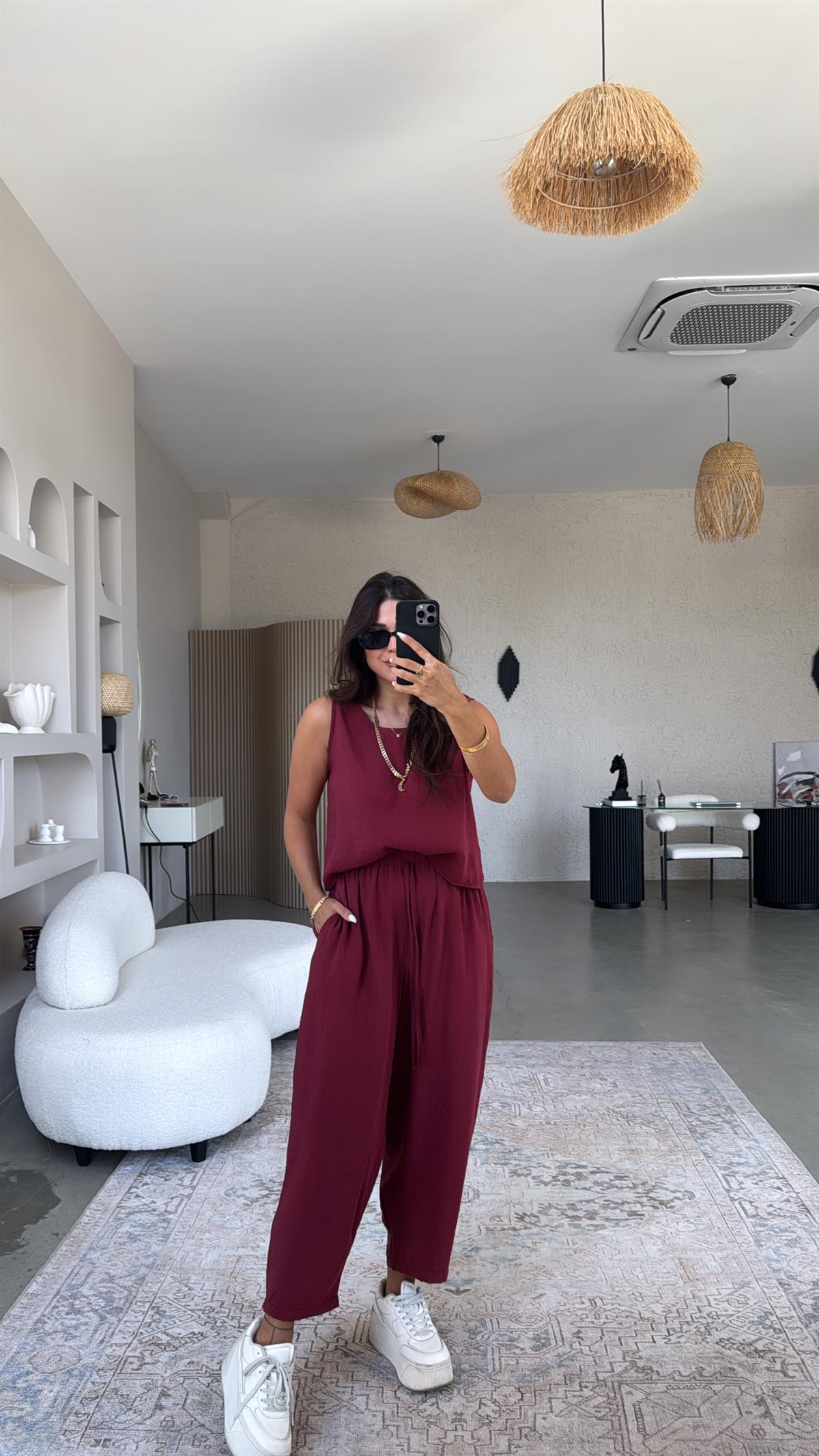 Bordo Tensel Cepli Takım