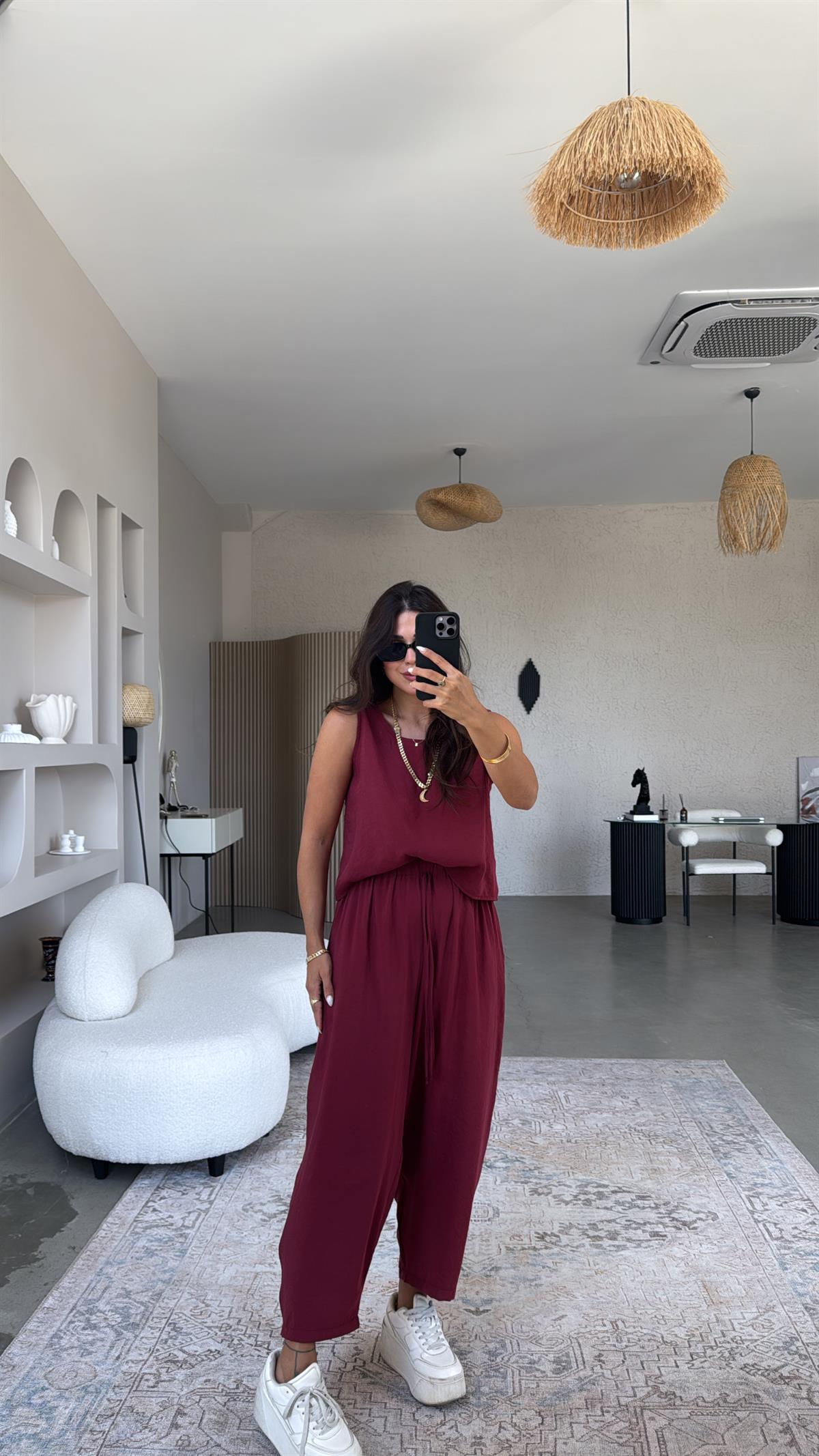 Bordo Tensel Cepli Takım