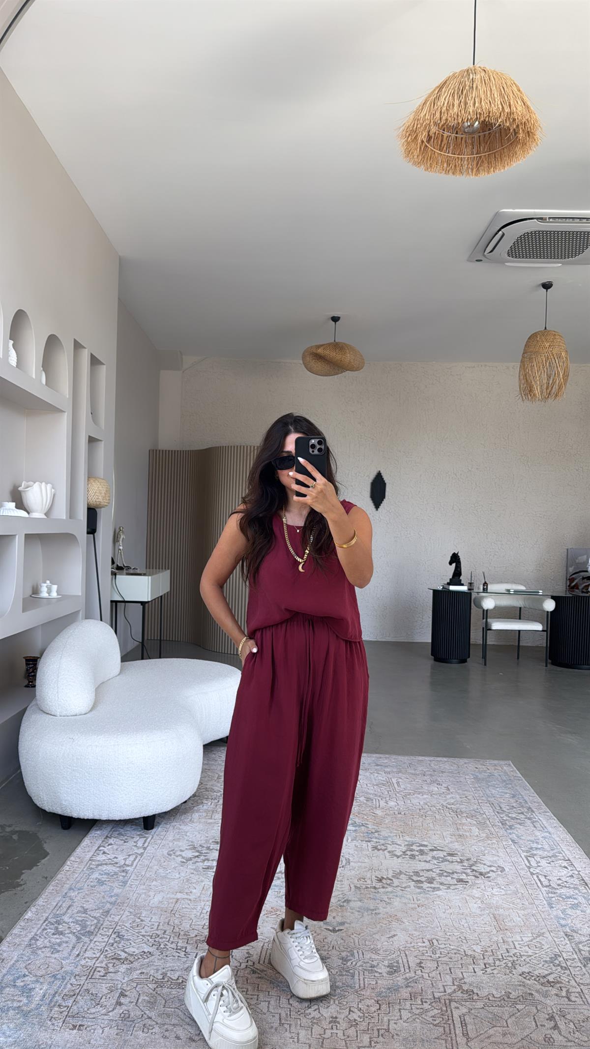 Bordo Tensel Cepli Takım