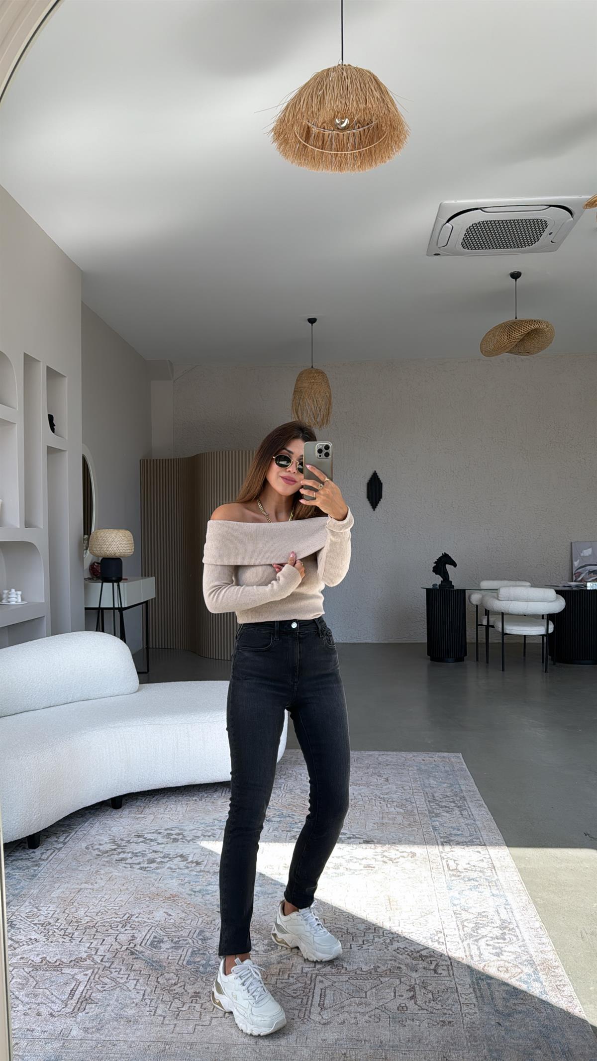 Full Lycra Füme Toparlayıcı Jean