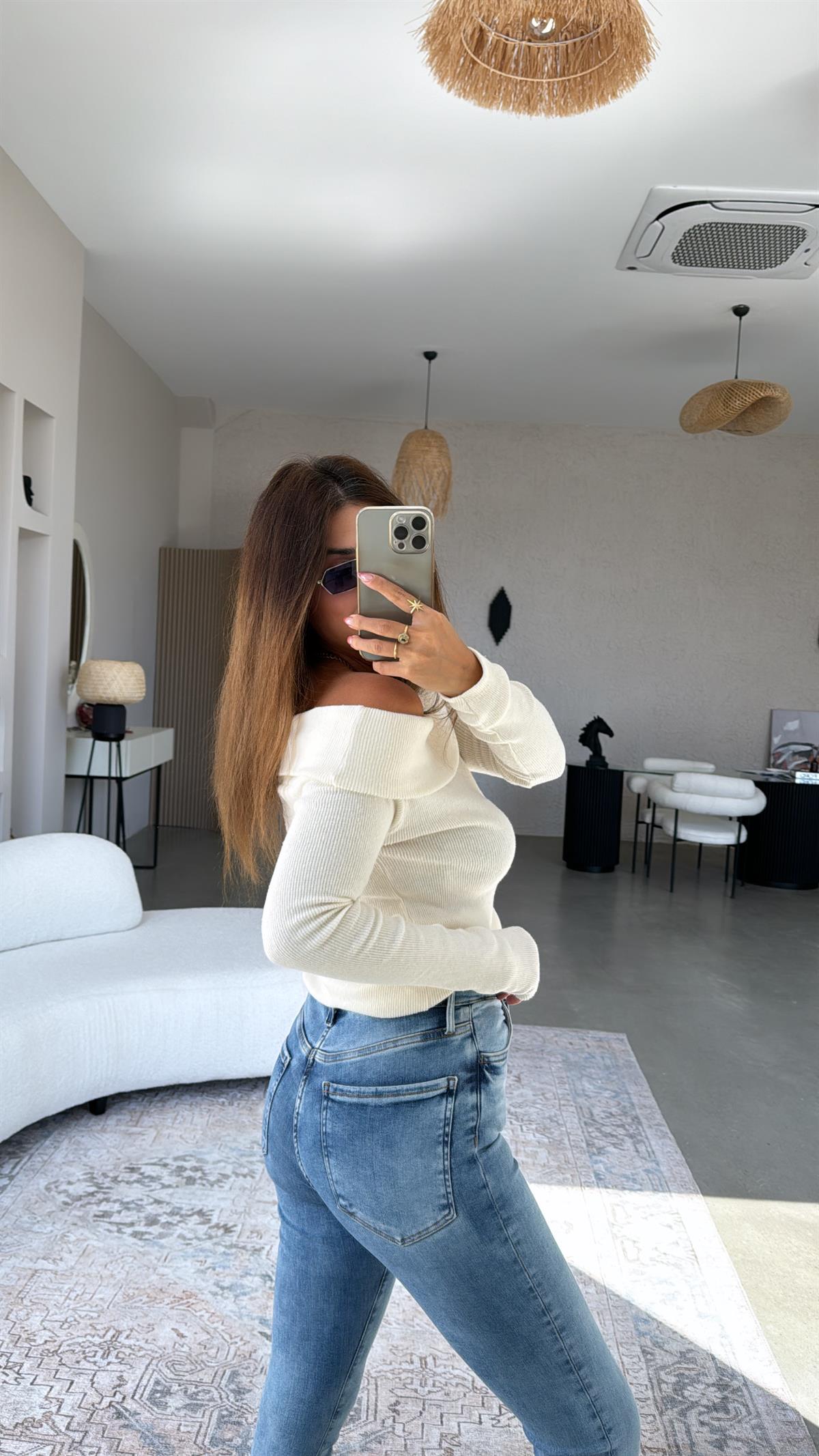 Full Lycra Mavi Toparlayıcı Jean