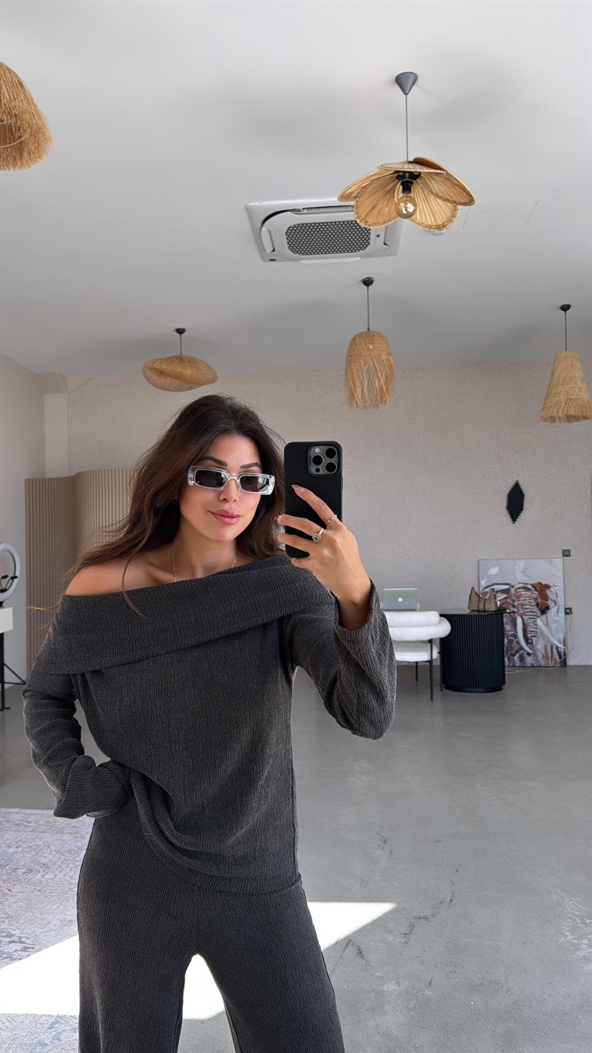 Füme Madonna Bürümcük Takım