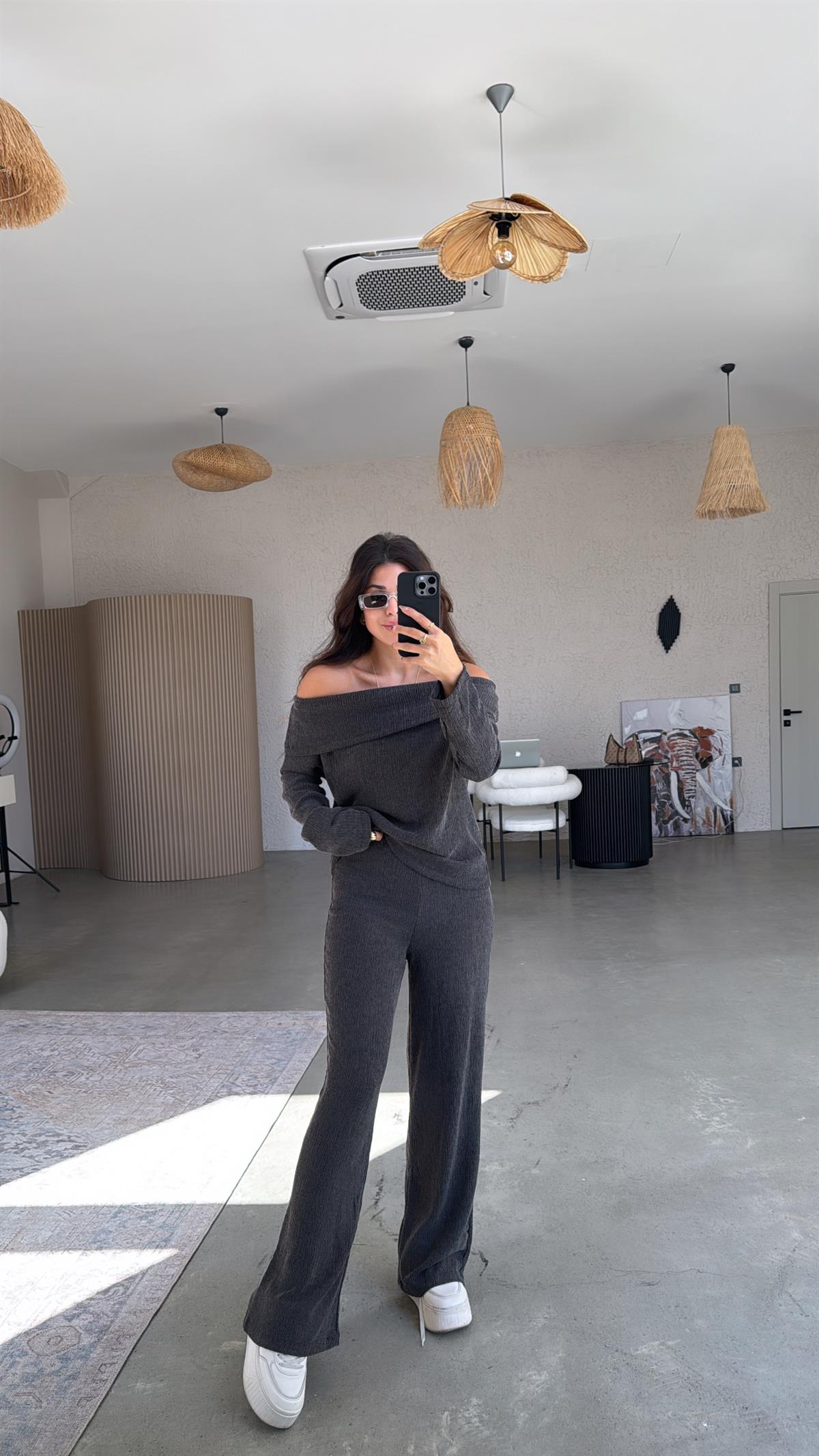 Füme Madonna Bürümcük Takım