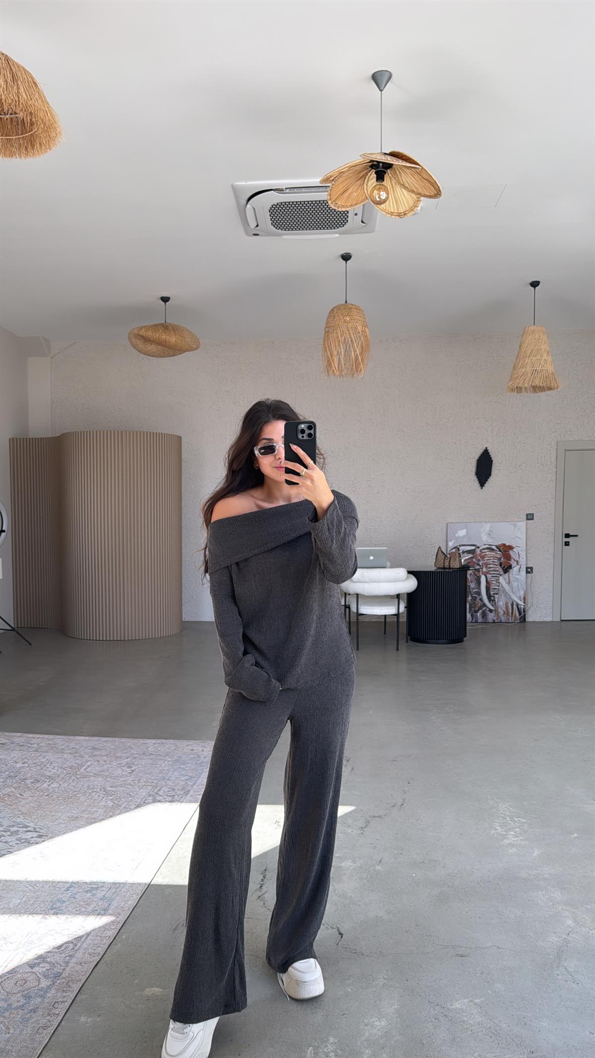 Füme Madonna Bürümcük Takım