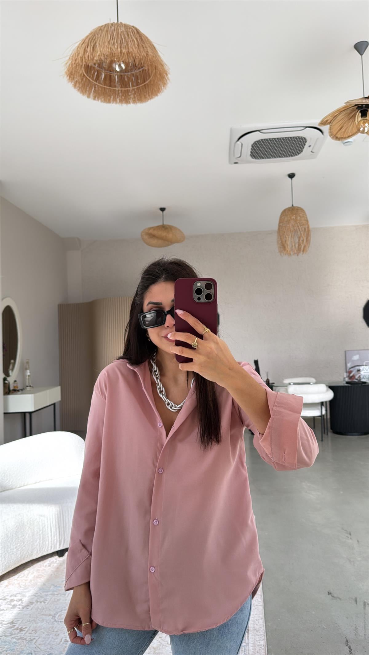 Gülkurusu Basic Gömlek