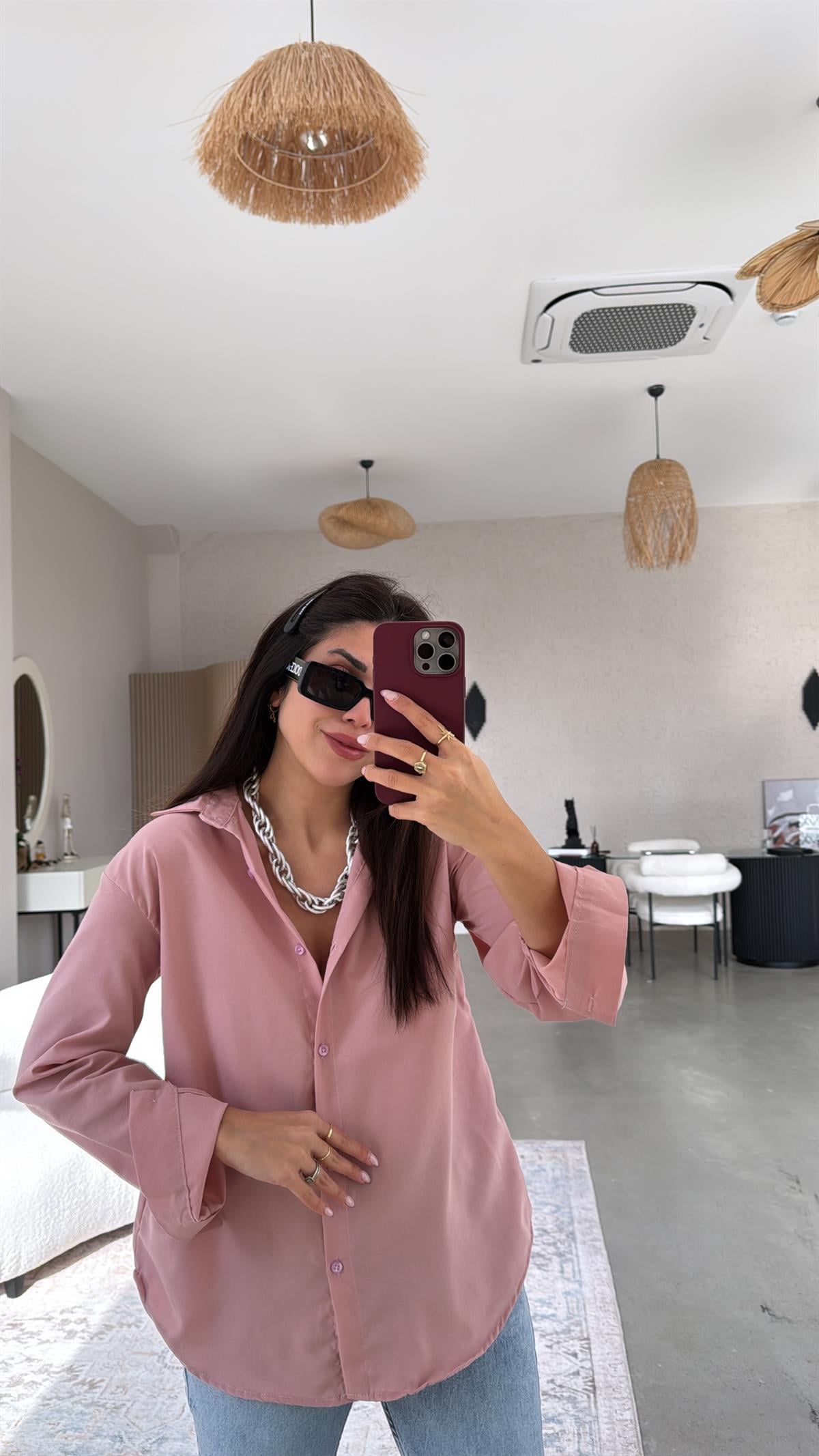 Gülkurusu Basic Gömlek