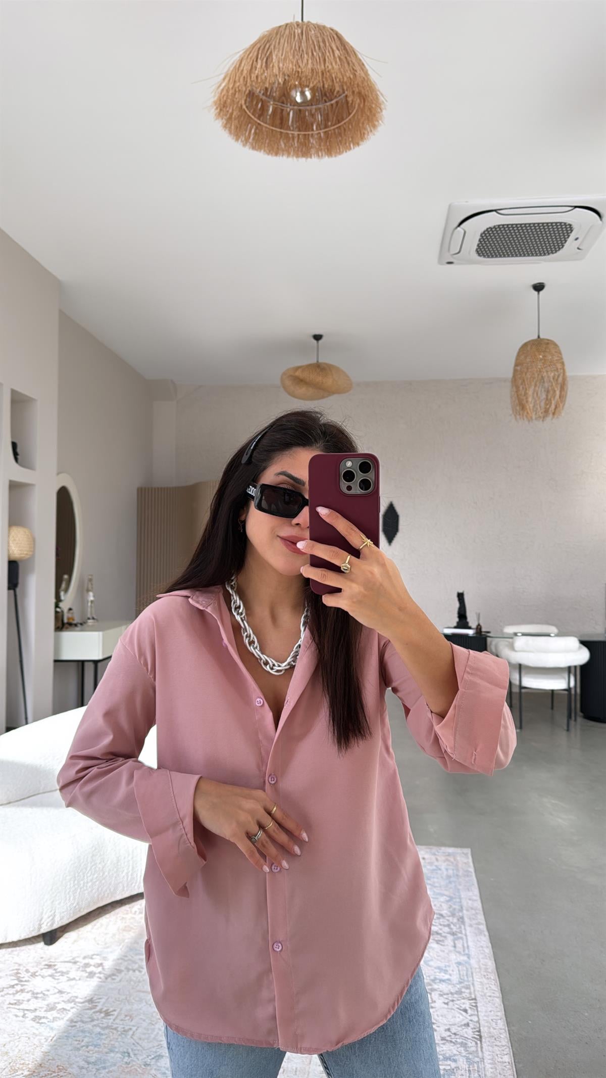 Gülkurusu Basic Gömlek