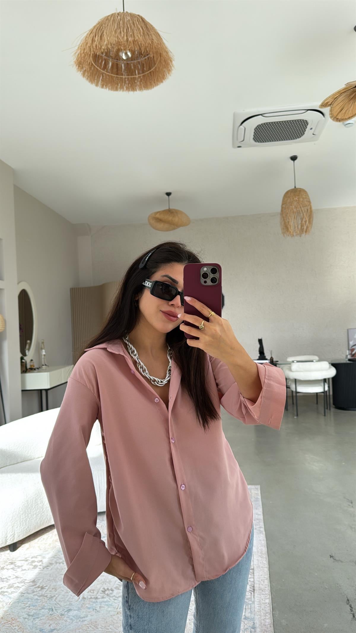 Gülkurusu Basic Gömlek