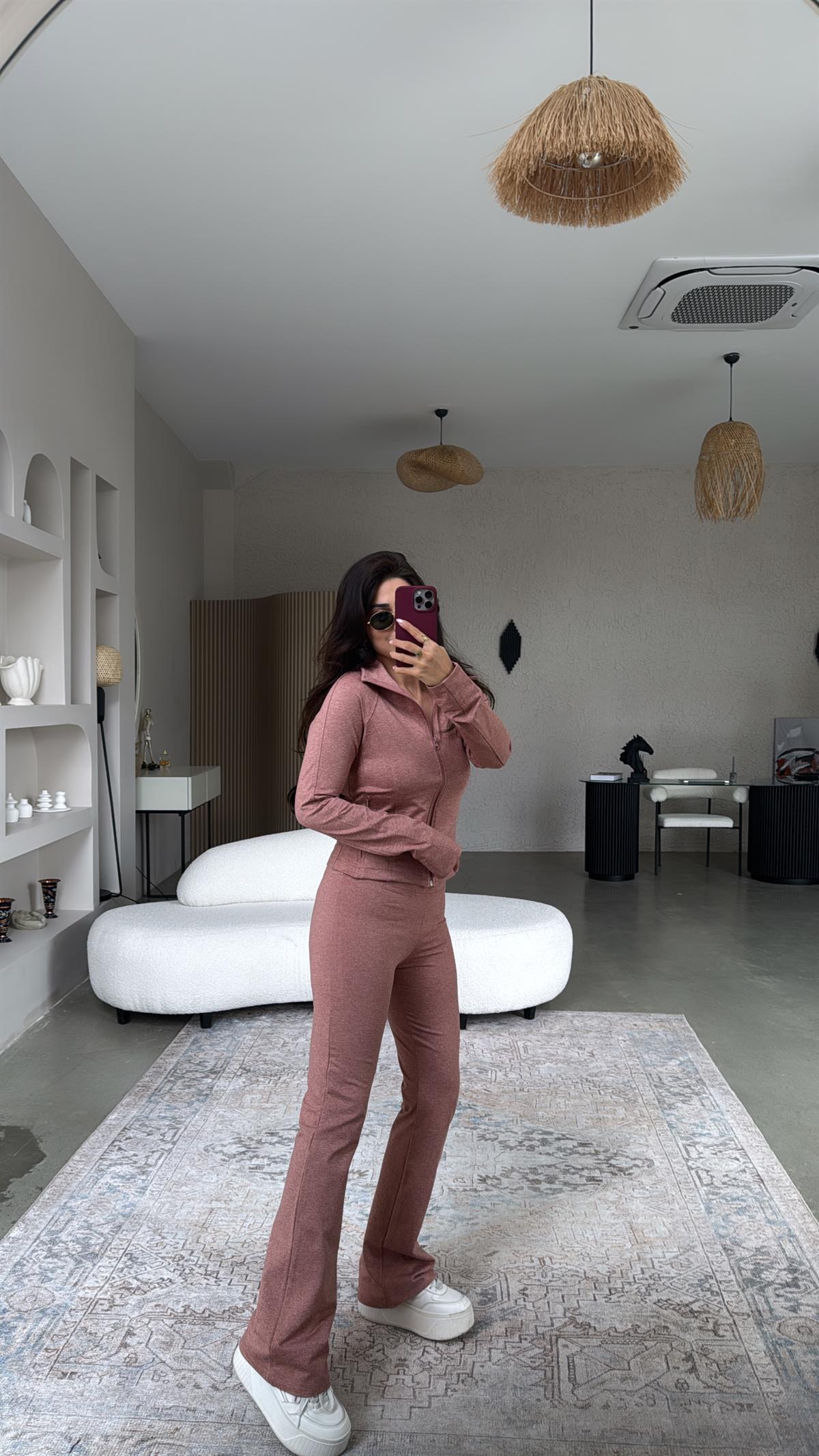 Gülkurusu Oys İspanyol Tayt Ceket Takım