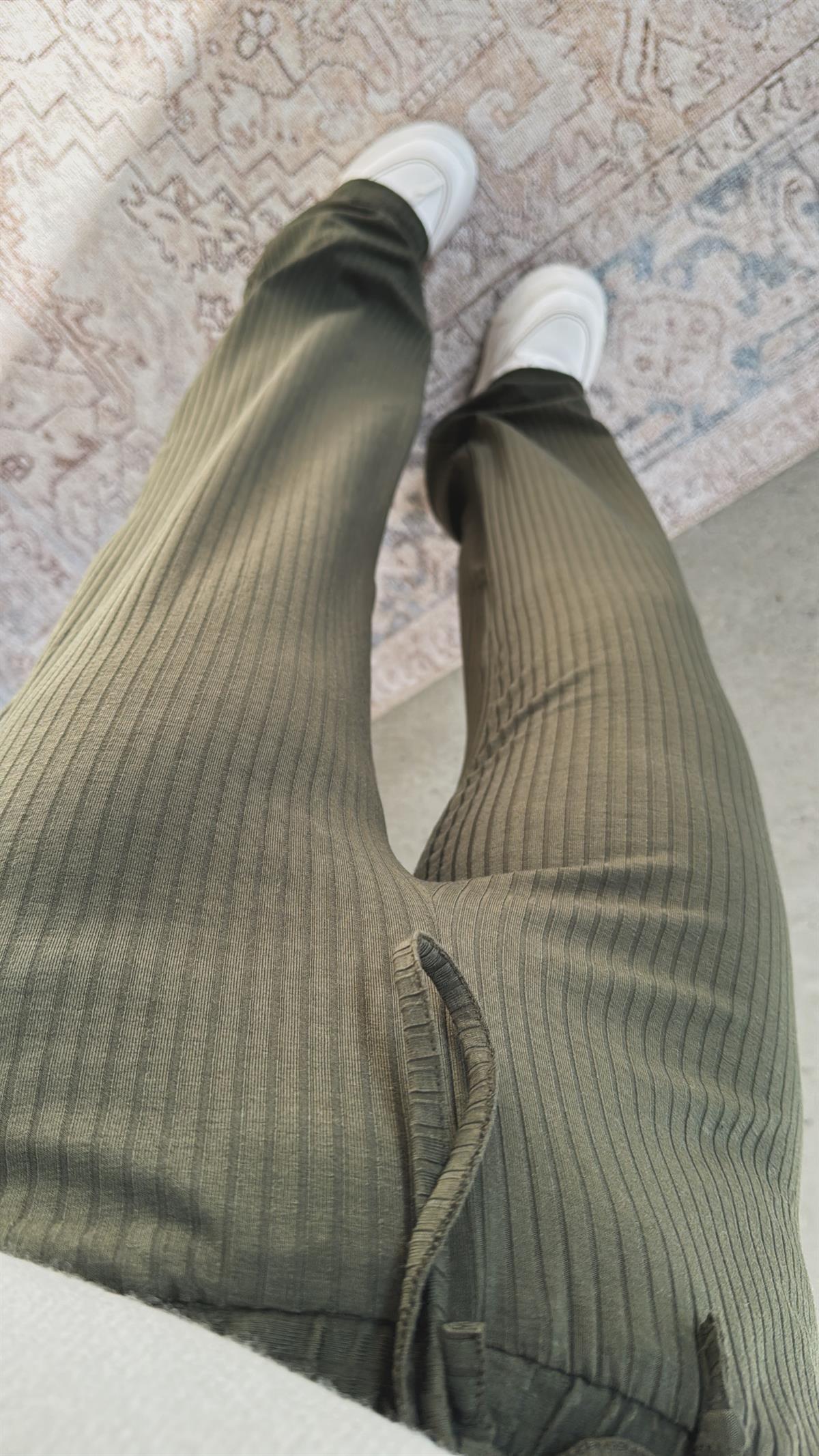 Haki Kaşkorse Pantolon