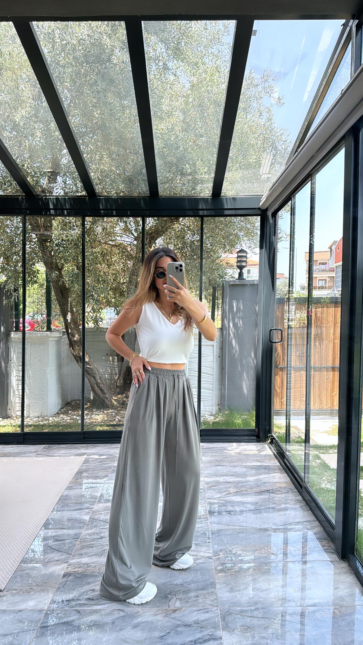 Haki Modal Premium Pantolon