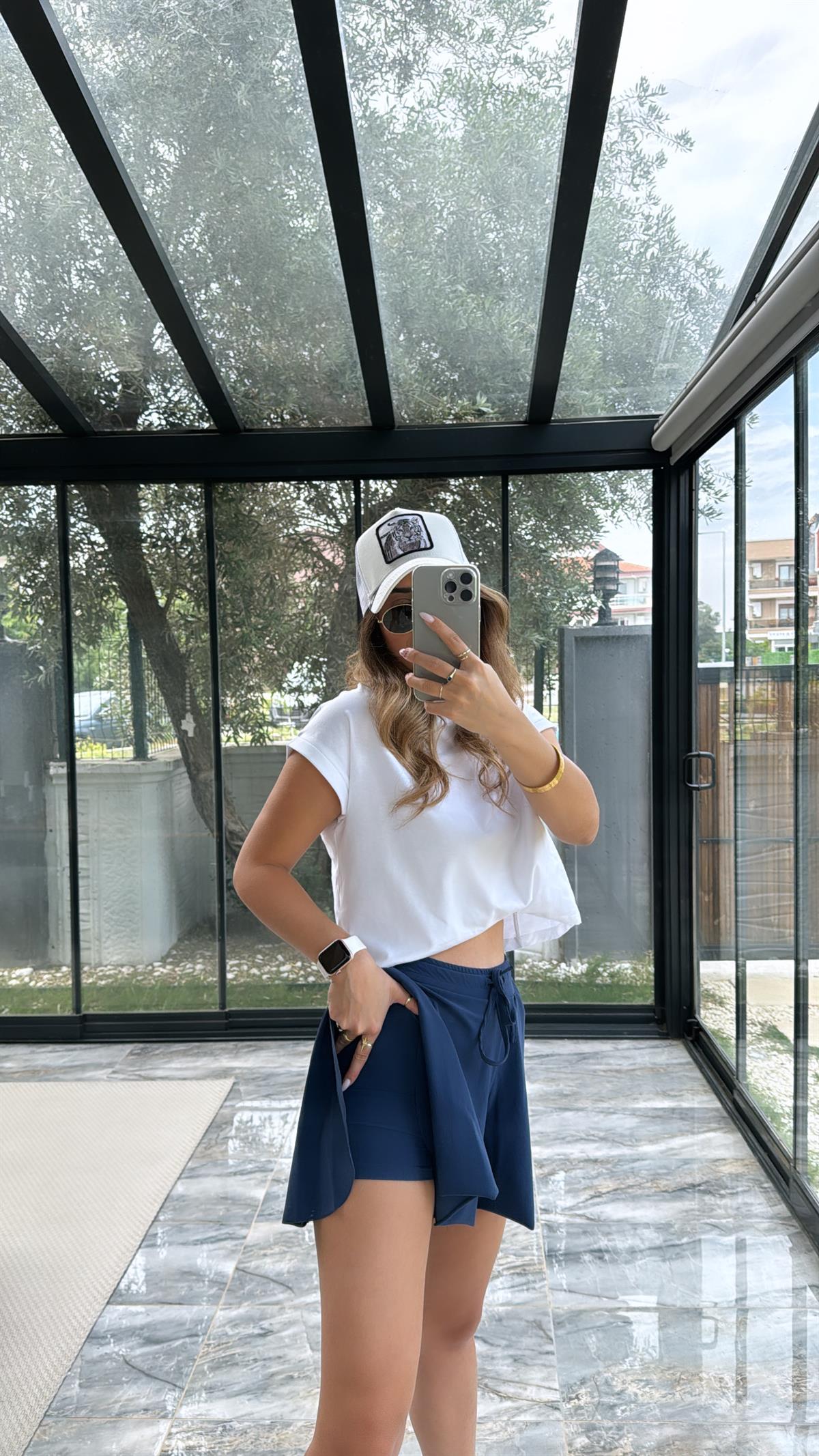 İndigo Tenis Şort