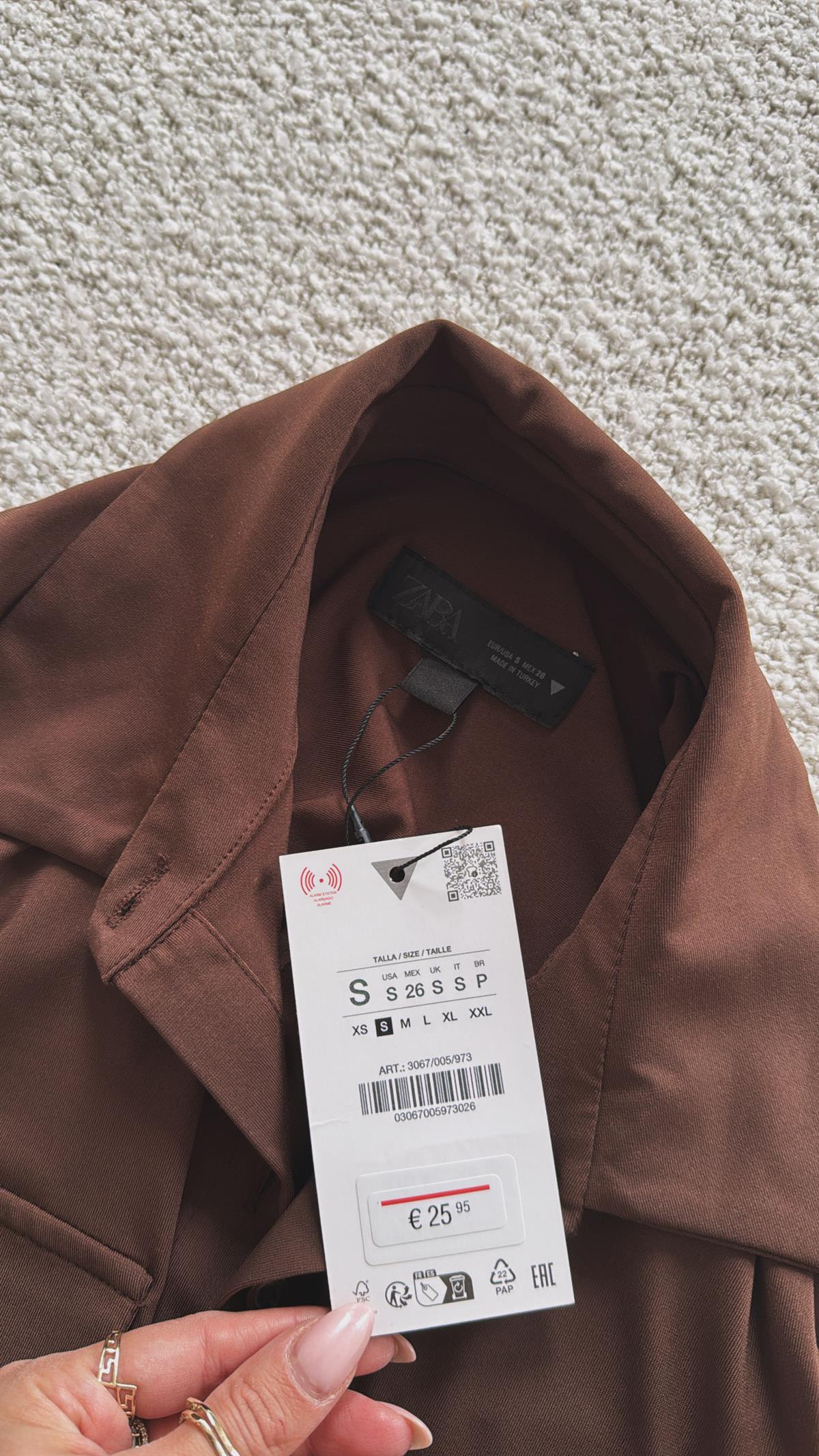 Kahverengi Orijinal ZR Jarse Gömlek